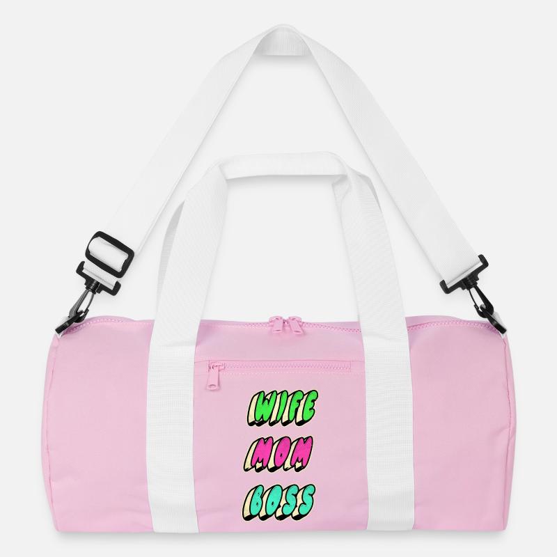 Ehefrau Mama Chefin Recycelte Duffel Bag