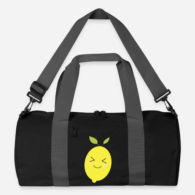 Lemon, Lime, Lime, Fruit, Fruit, Vegan Recycled Duffel Bag