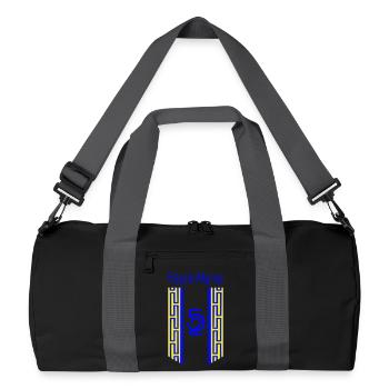 Haute-Marne - Sac de sport recyclé - noir/gris graphite - Devant