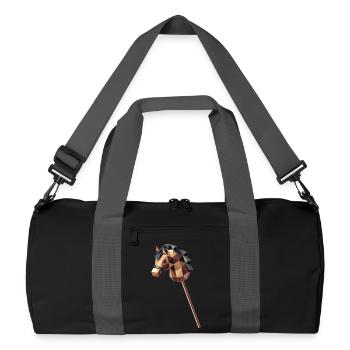 Polygon-style hobbyhorse - Recycled Duffel Bag - black/graphite grey - Front