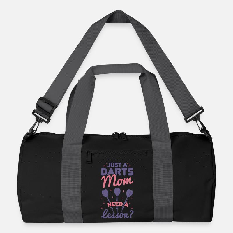 Darts player mother Recycled Duffel Bag