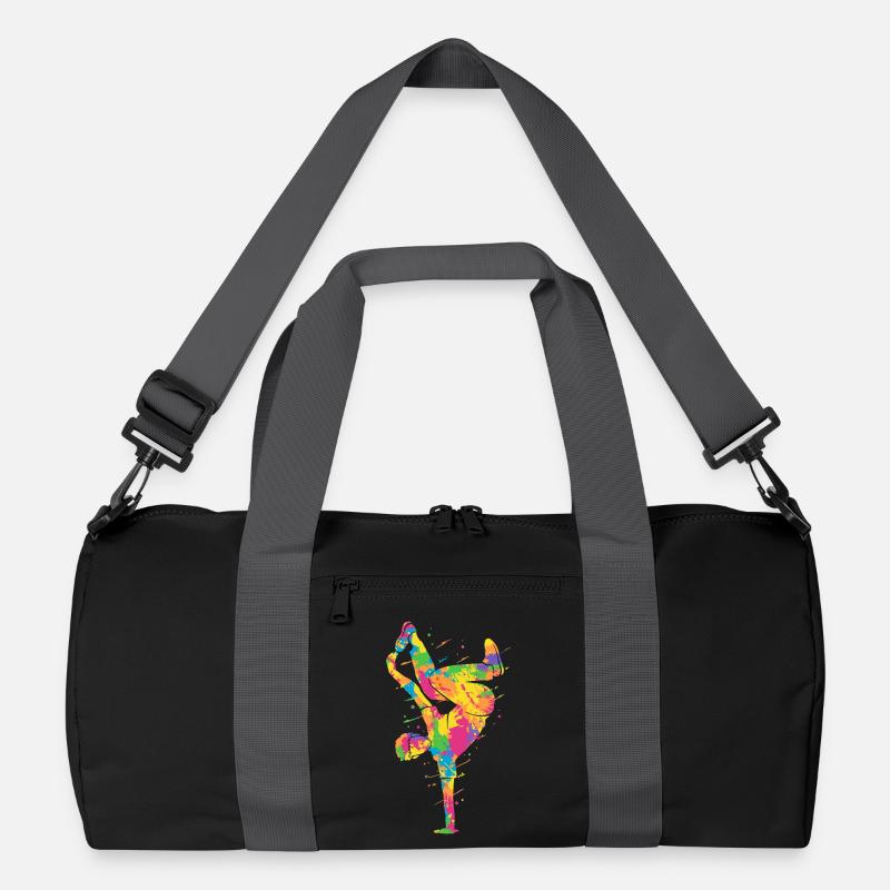 Breakdancing Bunt Breakdancer Jungen Breakdance Recycelte Duffel Bag