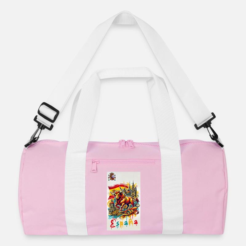 Spanien Stier Espana Flagge Recycelte Duffel Bag