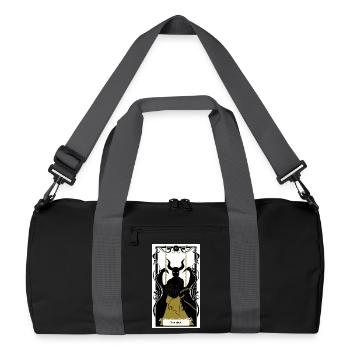 Teufel - Recycelte Duffel Bag - Schwarz/Graphitgrau - Vorne