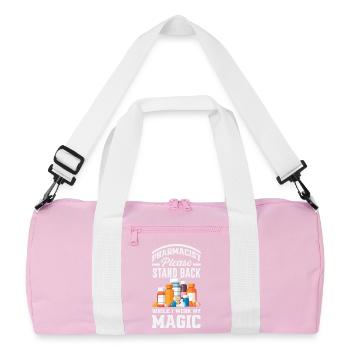Pharmacien Technicien Pharmaceutique - Sac de sport recyclé - rose/blanc - Devant