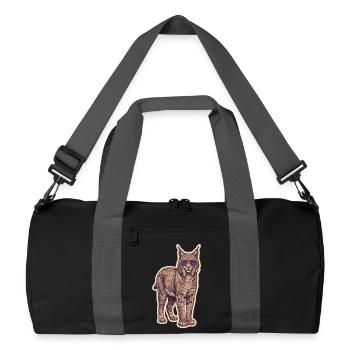 Lynx Wildcat Sunglasses - Recycled Duffel Bag - black/graphite grey - Front