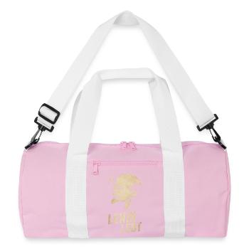 Lenin is alive - Recycled Duffel Bag - pink/white - Front