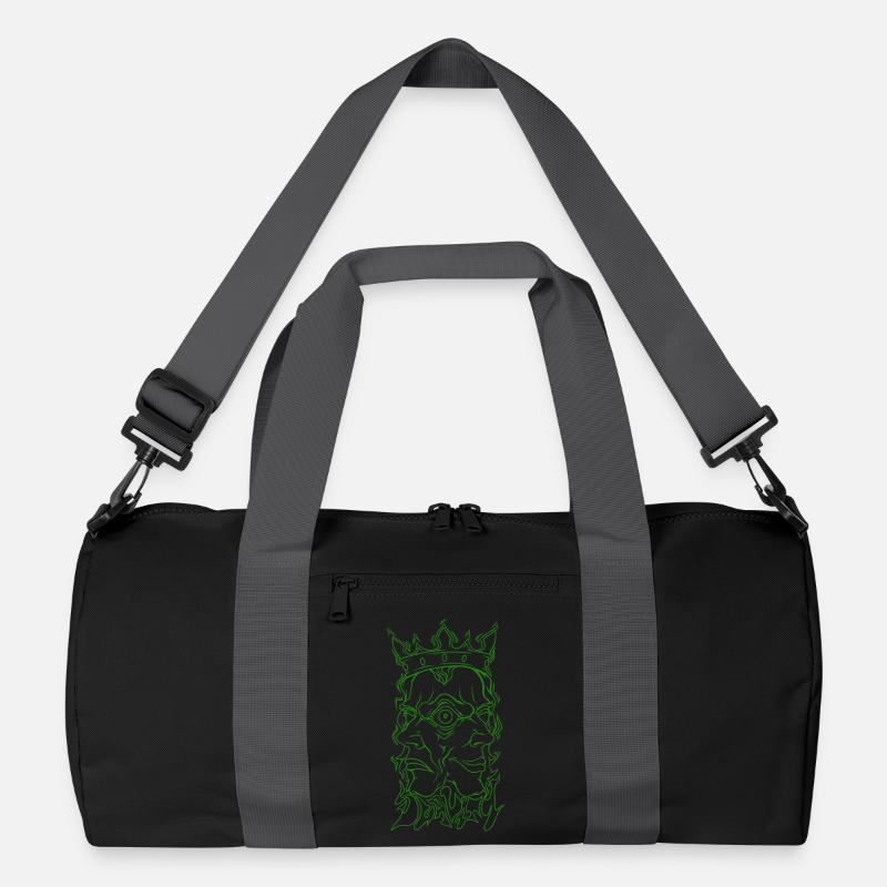 Dualität V - Recycelte Duffel Bag - Schwarz/Graphitgrau