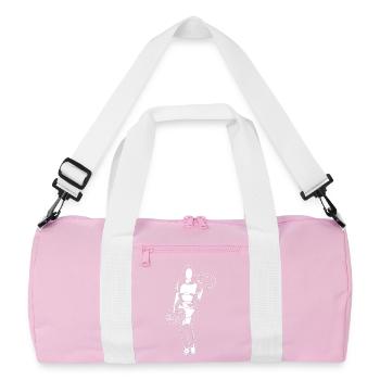 Cheerleader - Recycled Duffel Bag - pink/white - Front