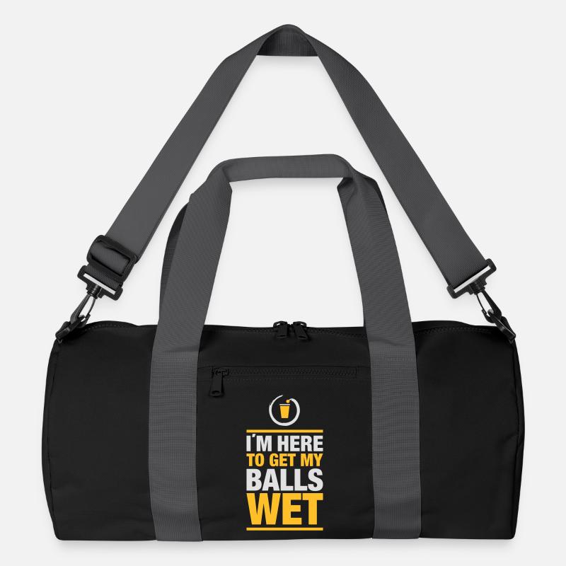 Bier Pong Bälle Recycelte Duffel Bag