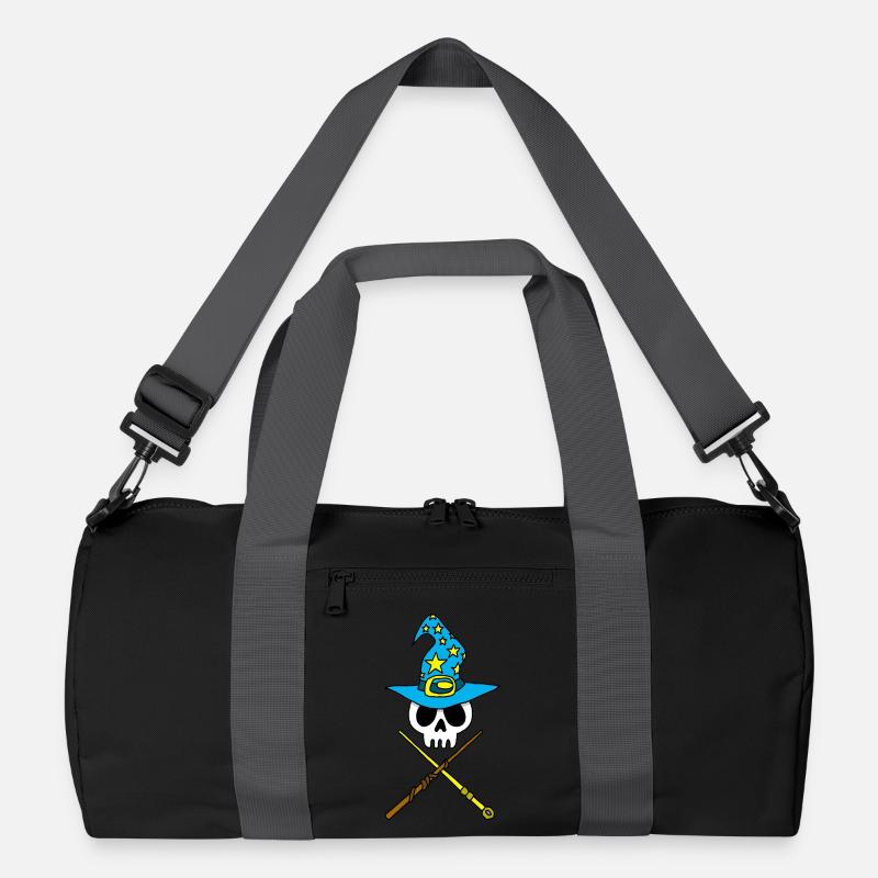 Schädel des Zauberers Recycelte Duffel Bag