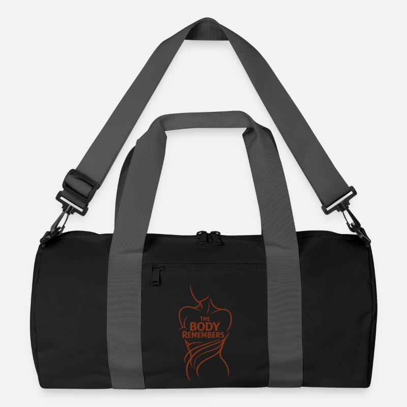 Somatic Healing Somatic Therapy Recycled Duffel Bag
