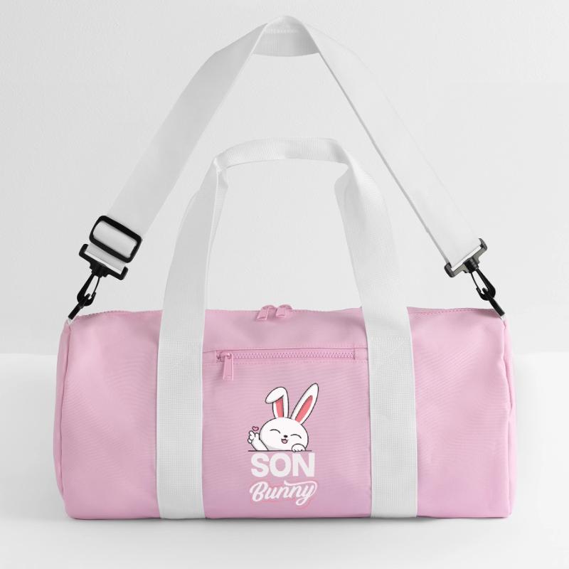 Happy Easter Sweet Easter Bunny Egg Hunt Easter Eggs Recycled Duffel Bag