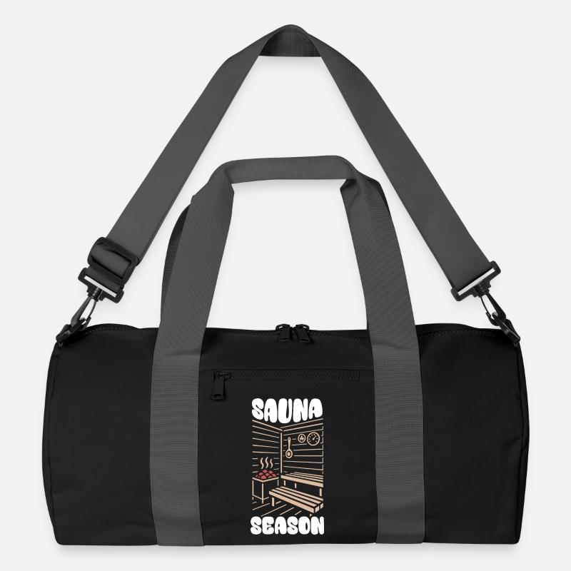 Sauna Season - Saunieren - Spruch Recycelte Duffel Bag