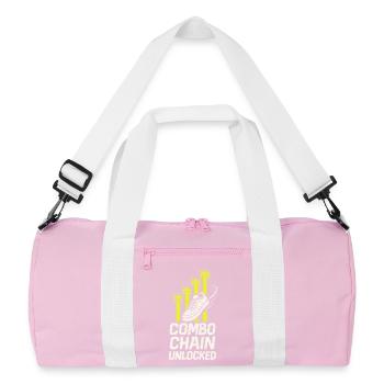Anime Danse Streetwear Manga Hip Hop Otaku Crew - Sac de sport recyclé - rose/blanc - Devant