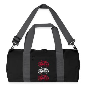 Cycling Austria - Sac de sport recyclé - noir/gris graphite - Devant