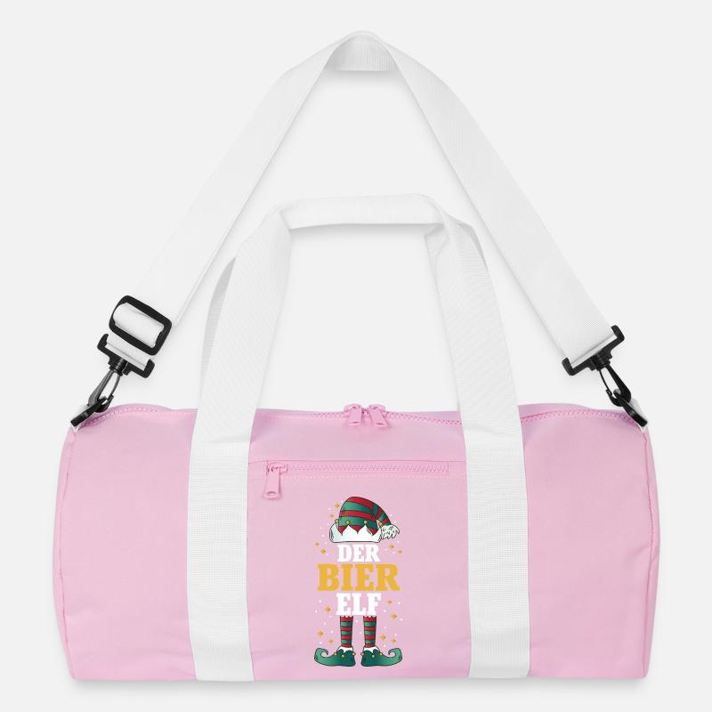 Weihnachten Der Bier Elf Recycelte Duffel Bag