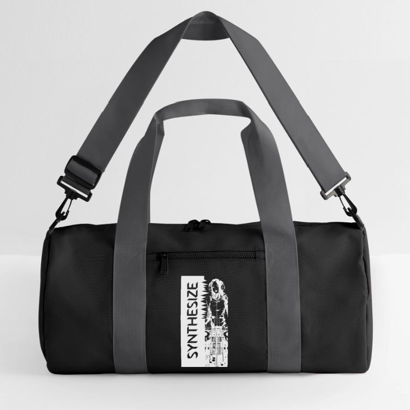 Synth White Recycled Duffel Bag