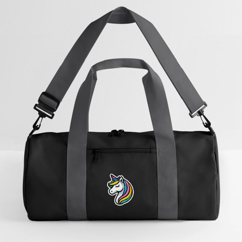 Unicorn Comic Sleeping Recycled Duffel Bag