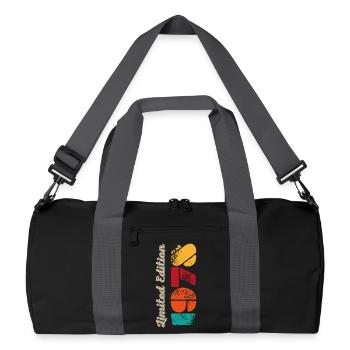 Millésime 1978 48e anniversaire - Sac de sport recyclé - noir/gris graphite - Devant