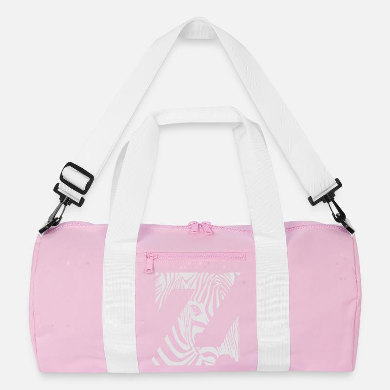 Zebra Mix Mono Weiß Recycelte Duffel Bag