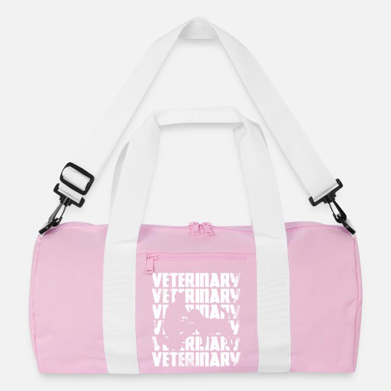 Funny veterinarian Recycled Duffel Bag