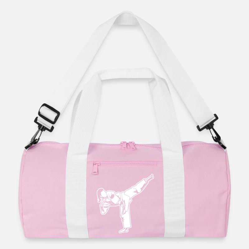 Weibliche Karateka Recycelte Duffel Bag