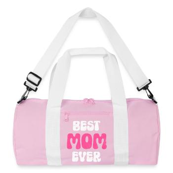 Maman Maman - Sac de sport recyclé - rose/blanc - Devant