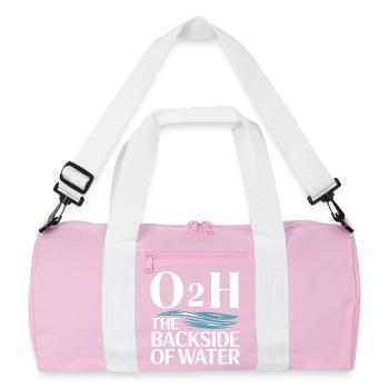 Funny Water O2H Comedy Water Vibes - Recycled Duffel Bag - pink/white - Front