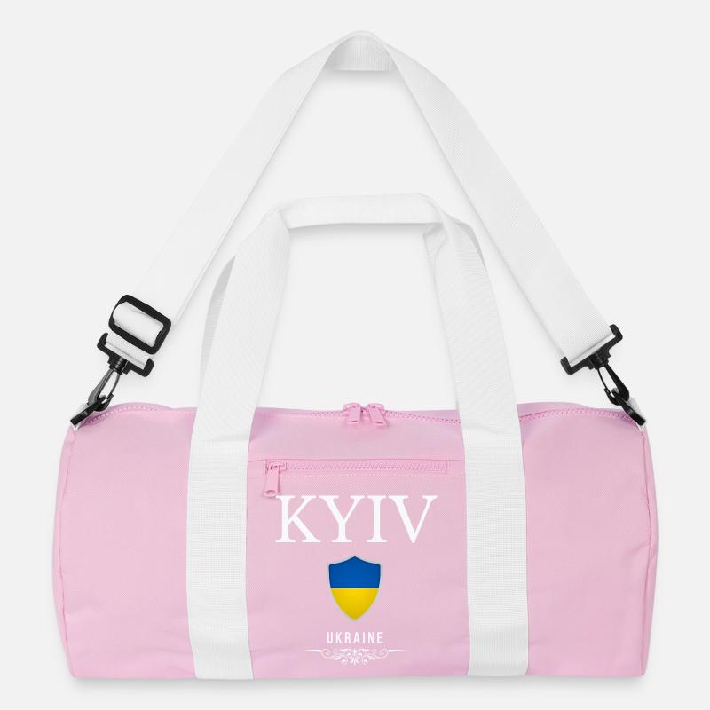 Kiews elegantes Design, ukrainischer Stolz Recycelte Duffel Bag