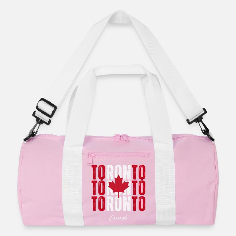 Toronto Canada, I love Toronto Recycled Duffel Bag