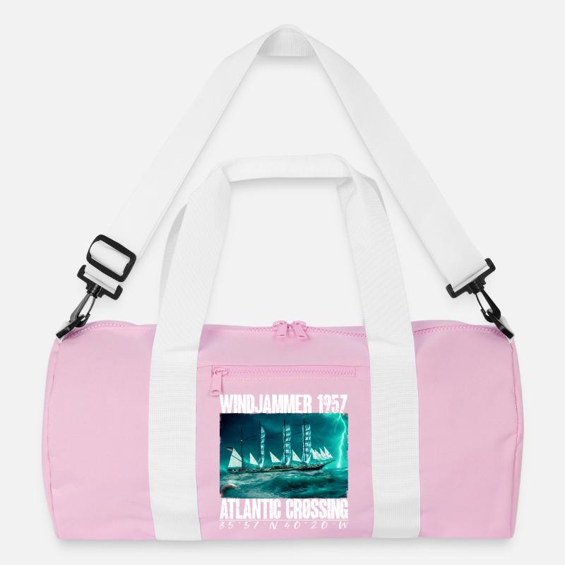 Windjammer 1957 - Atlantiküberquerung Recycelte Duffel Bag