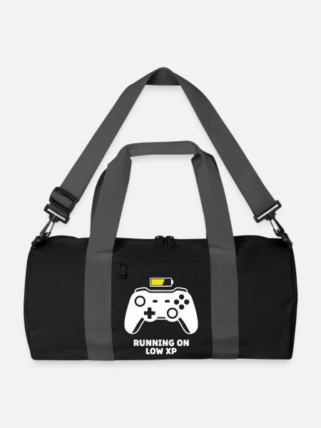 Fonctionnement sur un contrôleur à faible XP - Sac de sport recyclé - noir/gris graphite