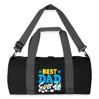 Apotheker Pharmazeutisch-technischer - Recycelte Duffel Bag - Schwarz/Graphitgrau - Vorne