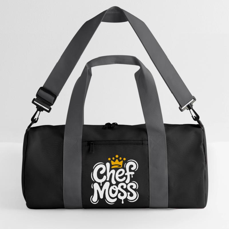 Chef Moss Graffiti Krone Recycelte Duffel Bag