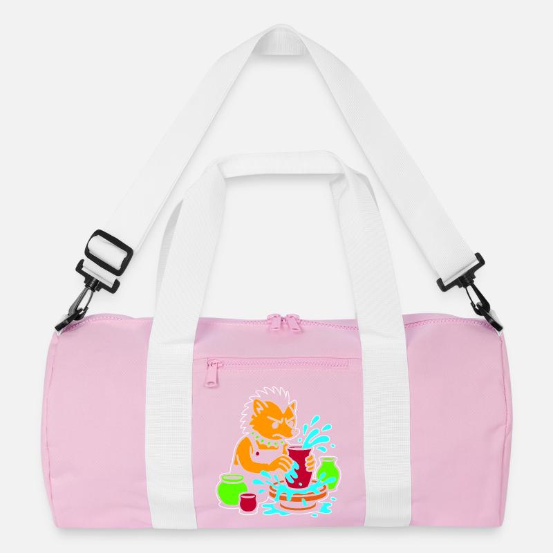 Pottery Pup Splash Recycelte Duffel Bag