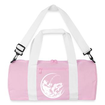 Angler - Recycled Duffel Bag - pink/white - Front