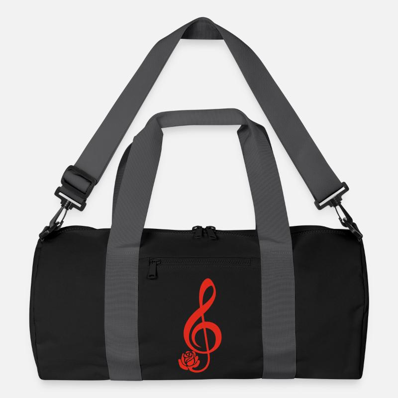 Red soil key in bloom Recycled Duffel Bag