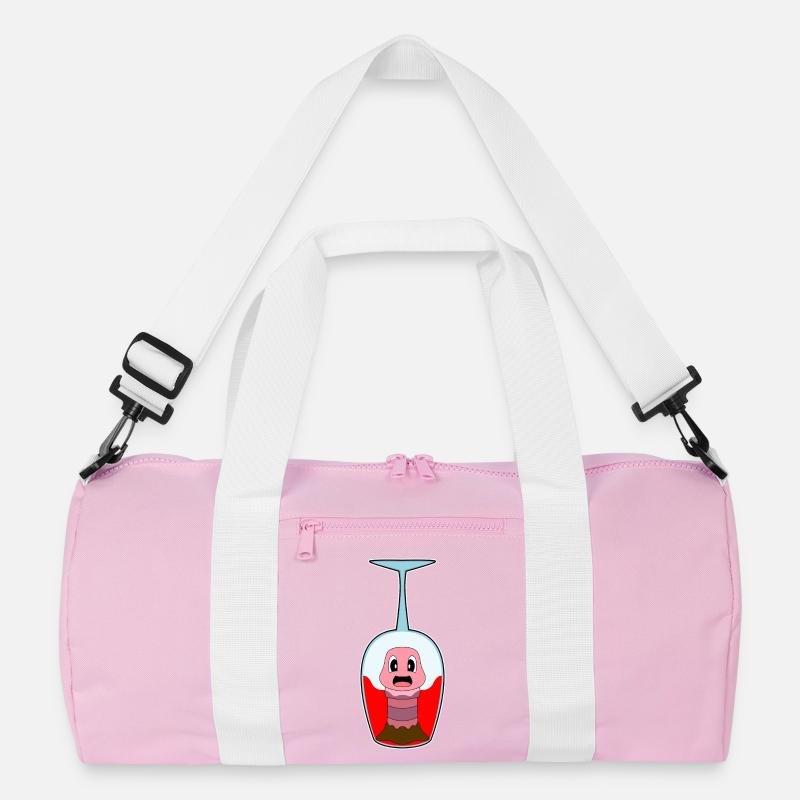 Wurm Rotwein Recycelte Duffel Bag