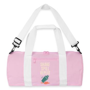 Shaker Stuck Mixologue débutant - Sac de sport recyclé - rose/blanc - Devant