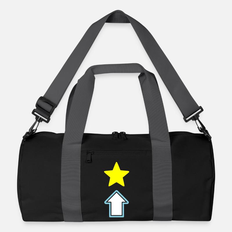 Stern Pfeil Comic Symbol Recycelte Duffel Bag