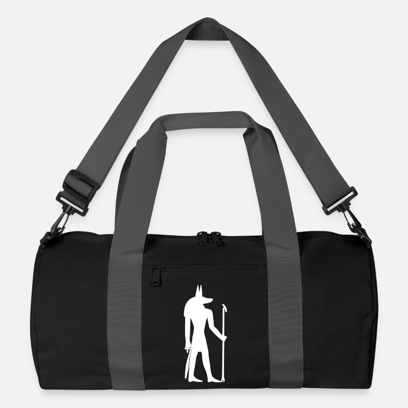 Anubis - Recycled Duffel Bag - black/graphite grey