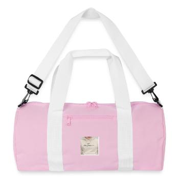 John Doe Vintage Hoodie - Recycled Duffel Bag - pink/white - Front