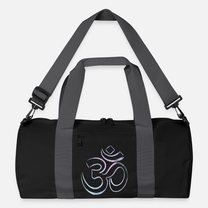Buntes Karma Om Zeichen Recycelte Duffel Bag