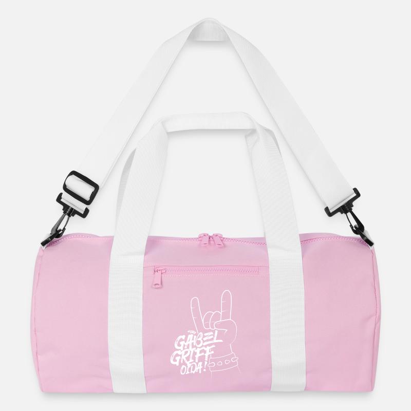 Knopf Harmonika - Gabelgriff Oida! | ZiachON! Recycelte Duffel Bag