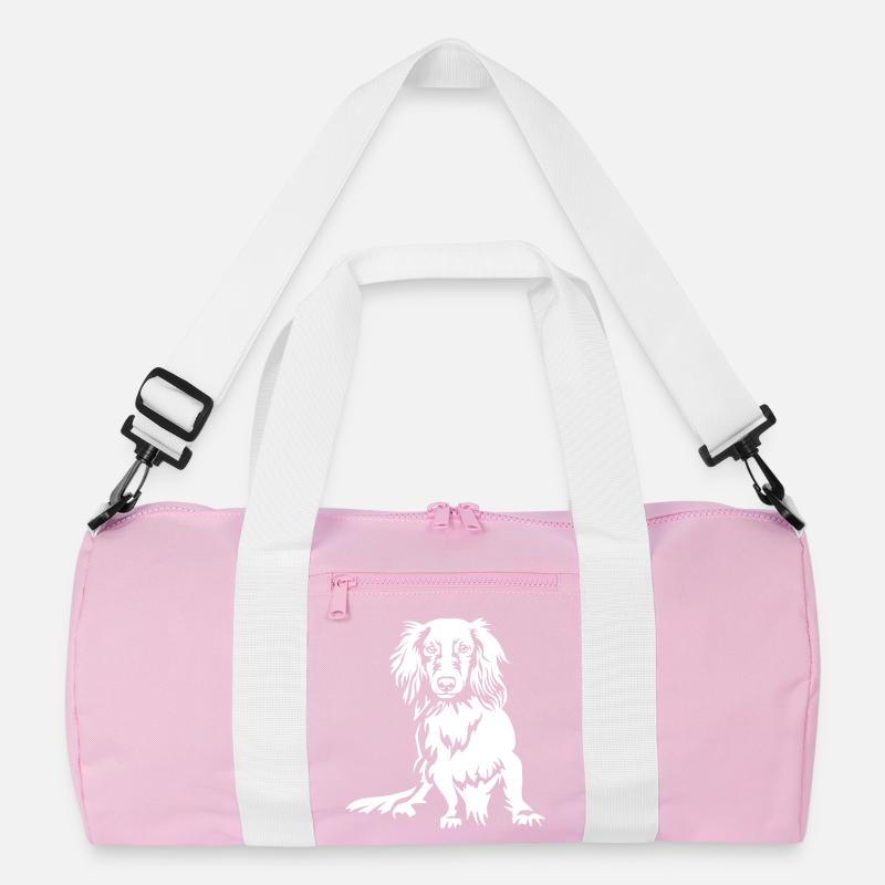Dachshund "Black Edition" Recycled Duffel Bag