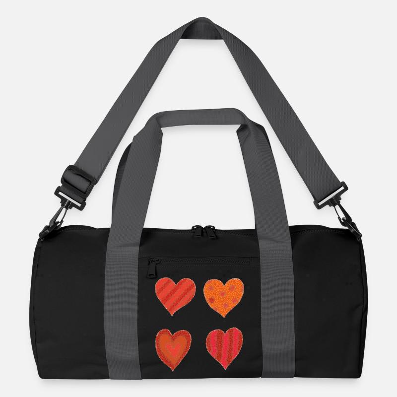 herzen variationen Recycelte Duffel Bag