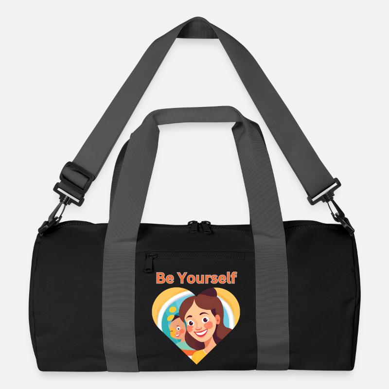 Be Yourself - Vertrauen, Eigenliebe & Stärke Recycelte Duffel Bag