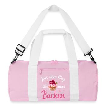 Boulangerie Boulanger Boulanger - Sac de sport recyclé - rose/blanc - Devant