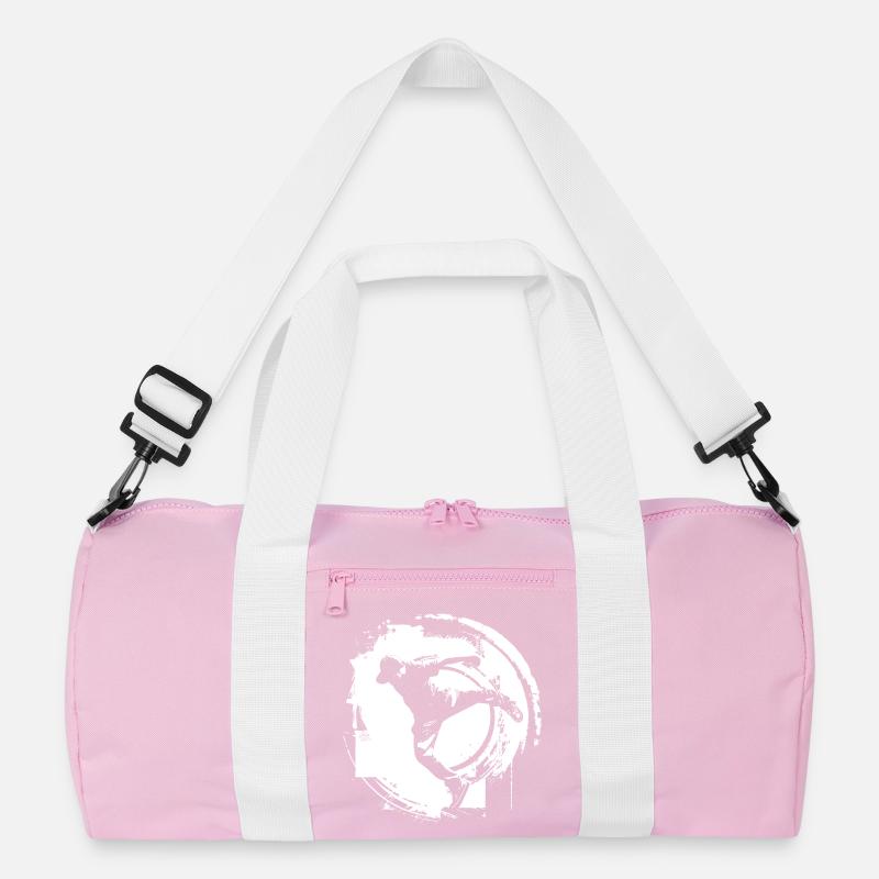 Breakdancer Zeichnung Recycelte Duffel Bag
